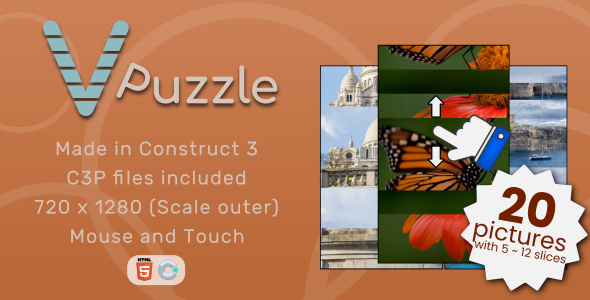[Download] V-Puzzle – HTML5 Puzzle game