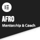 AFRO - Mentorship & Coaching Online Elementor Template Kit - ThemeForest Item for Sale