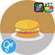 Food and Drink Animation Icons Thumbnail