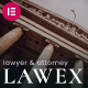 Lawex - Lawyer & Attorney Elementor Template Kit - ThemeForest Item for Sale