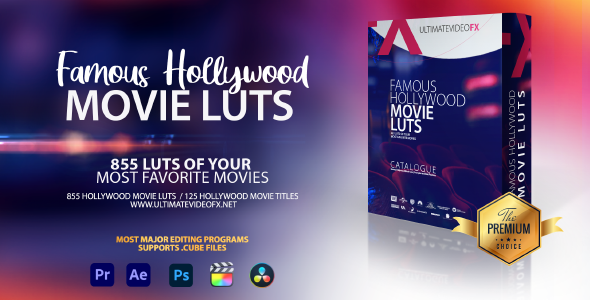 Famous Hollywood Movie Luts