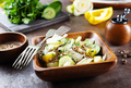 vegetable salad with avocado and fresh cucumber - PhotoDune Item for Sale