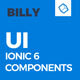 Billy | Ionic 6 / Angular 13 UI Theme / Template App | Multipurpose Starter App | Components UI Kit - CodeCanyon Item for Sale