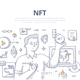 NFT Doodle Banner - GraphicRiver Item for Sale