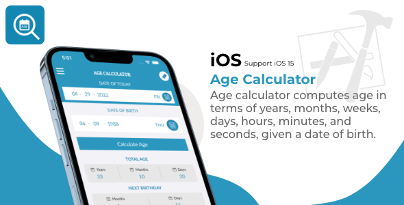 Age Calculator for iOS
