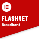 Flashnet - Broadband & Telecom Internet Provider Elementor Template kit - ThemeForest Item for Sale