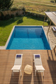 Modern villa with pool and deck with interior - PhotoDune Item for Sale