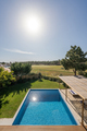 Modern villa with pool and deck with interior - PhotoDune Item for Sale