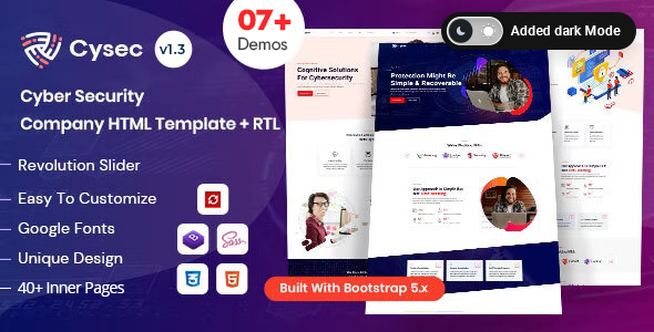 Cyber Website Templates from ThemeForest