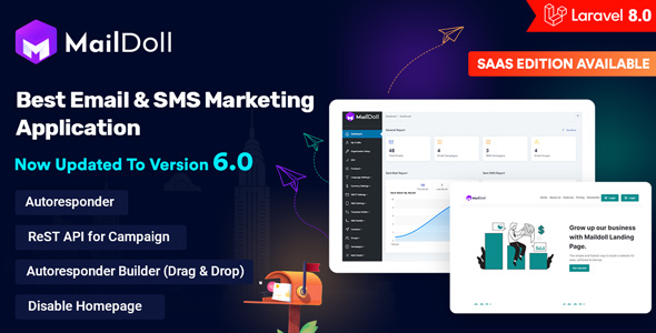 Download Maildoll – Email Marketing & SMS Marketing SaaS Application on Codecanyon