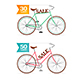 Sale Concept with 3d Bike Set. Vector - GraphicRiver Item for Sale