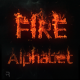Epic Fire Alphabet - VideoHive Item for Sale