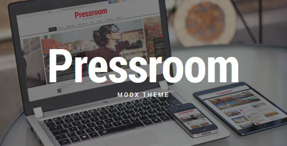 Pressroom - News and Magazine MODX Theme