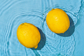 Lemon fresh citrus food vitamin c water wave motion. Minimal trend exotic and summer concept. - PhotoDune Item for Sale