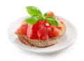 bruschetta with tomato and basil - PhotoDune Item for Sale