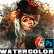 Watercolor Painting Photo Effect Photoshop - GraphicRiver Item for Sale