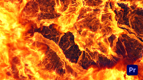 Fire Explosion Logo Reveal II - Premire Pro