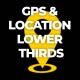 GPS & Location Lower Thirds - VideoHive Item for Sale