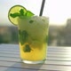 Tropical Cocktail Decorated with Fresh Lime and Mint Leaves - VideoHive Item for Sale