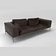 Leather Sofa - 3DOcean Item for Sale