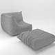 LIGNE ROSET Togo Corner - 3DOcean Item for Sale