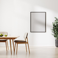 frame mock up in modern dinning room interior, 3d render - PhotoDune Item for Sale