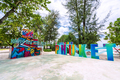 Patong sign and symbol at Patong Beach - PhotoDune Item for Sale