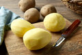 raw peeled potatoes - PhotoDune Item for Sale