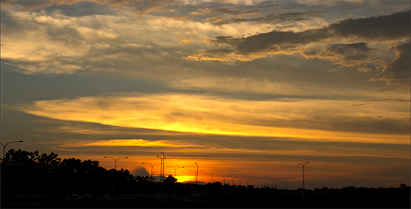 Tropical Sunset Time Lapse - Full HD