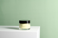 Jar with green cosmetic mask - PhotoDune Item for Sale