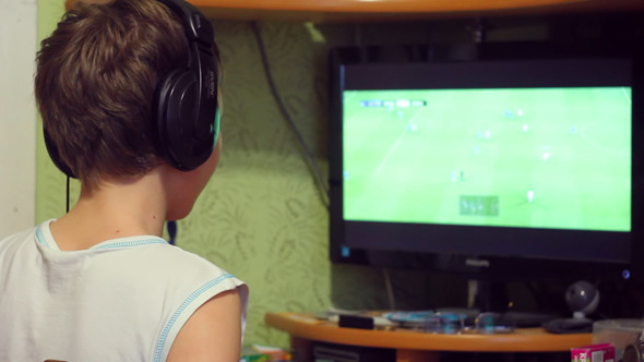 Boy at the Computer 1