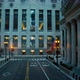 Aerial view of deserted streets in The Loop, Downtown Chicago - VideoHive Item for Sale