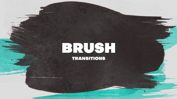 paint brush transition reveal pack after effects template free download