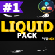 Dynamic Liquid Elements | DaVinci Resolve - VideoHive Item for Sale
