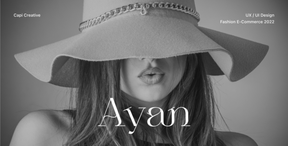 Ayan – Fashion E-commerce App Design Template – 0 Sold!