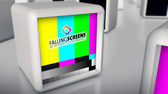Falling Screens 3D