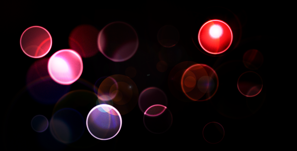 Animated Bokeh Effect with Lights