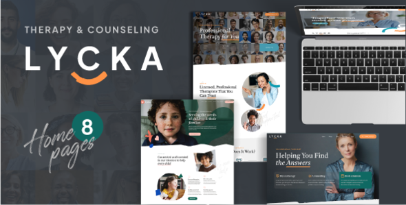 Lycka - Therapy & Counseling WordPress Theme