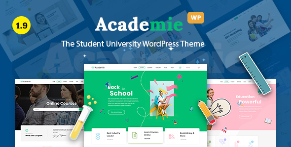 Academie – Education WordPress Theme