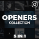 Openers Collection - VideoHive Item for Sale
