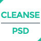 Cleanse - Minimal Style Portfolio PSD - ThemeForest Item for Sale