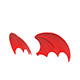 Red Devil Wings - 3DOcean Item for Sale