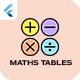 Flutter Math Multiplication Table: Math Quiz Game Full App with Admob ready to publish - CodeCanyon Item for Sale