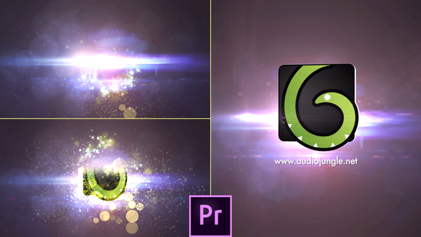 Particles Quick Logo - Premiere Pro