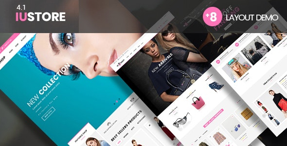 iuStore – Fashion Beauty  Cosmetic Shop  WooCommerce WordPress Theme