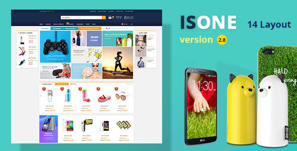 IsOne Store - RTL  WooCommerce WordPress For Digital Theme