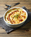 bowl of freshly baked potato gratin - PhotoDune Item for Sale