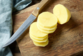 fresh raw sliced potato - PhotoDune Item for Sale