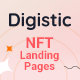 Digistic - NFT Marketplace Landing Pages - ThemeForest Item for Sale
