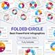 Folded Circle Infographics PowerPoint Diagrams Template - GraphicRiver Item for Sale